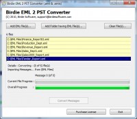   EML to PST Batch Converter