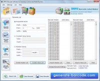   Barcode Generator Utility