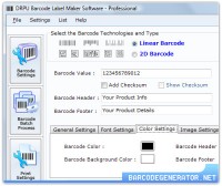   Bar Code Generator Software