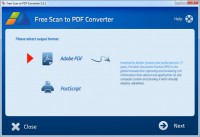   Free Scan to PDF Converter