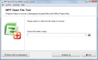   MPP Open File Tool