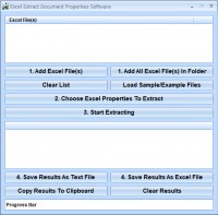   Excel Extract Document Properties Software