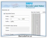   Barcode Generator for Price Marking