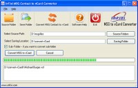   MSG to vCard Converter