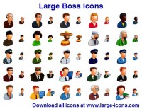   Free Large Boss Icons
