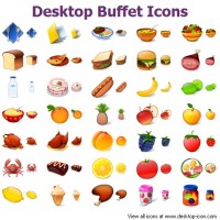   Desktop Buffet Icons for Bada