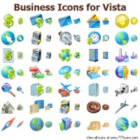   Business Icons for Bada