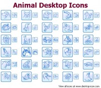   Animal Desktop Icons for Bada