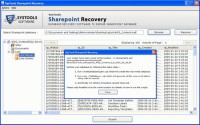   SharePoint Document Recovery