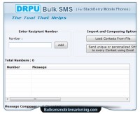   Bulk SMS Marketing Software Blackberry
