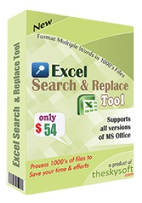   Excel Search and Replace Tool