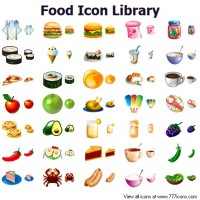   Food Icon Library for Bada