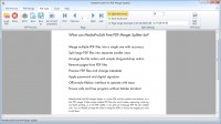   MediaProSoft Free PDF Merger Splitter