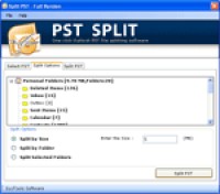   Split PST Files