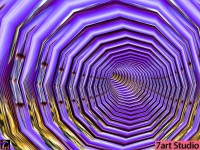   Alien Plasma Tunnels Screensaver