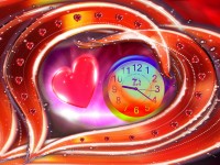   Love Dance Clock ScreenSaver