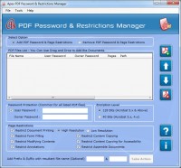   Apex PDF File Security Remover