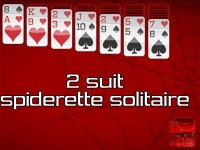   2 Suit Spiderette Solitaire