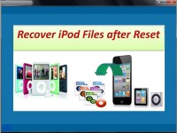   Recover iPod Files after Reset