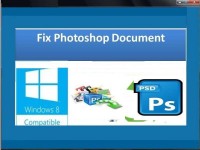   Fix Photoshop Document