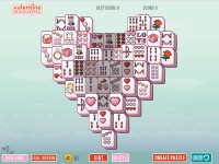   Valentine Heart Mahjong