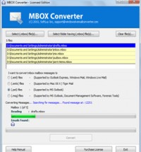   MBOX to PST Outlook File Format