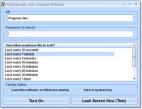   Automatically Lock Computer Software