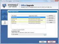   Office 2003 to 2007 Conversion Tool