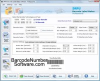   Barcode Number Software