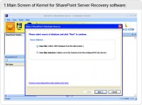   SharePoint Data Recovery