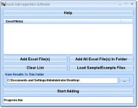   Excel Add Hyperlinks Software