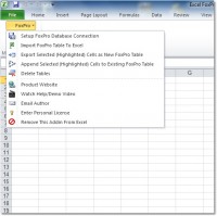   Excel FoxPro Import, Export & Convert Software