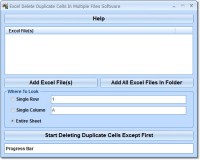   Excel Delete Duplicate Cells In Multiple Files Software