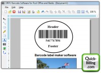   Barcode Maker Software for Post Office