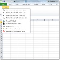   Excel Change Case To Proper, Upper, Lower & Sentence Software