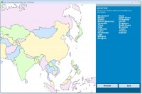   East Asia Interactive Map Quiz Software