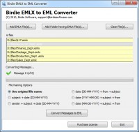   EMLX to EML Batch Converter