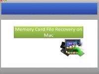   Memory Card File Recovery on Mac
