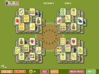   Fruit Little Pyramids Mahjong