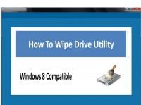   How To Wipe Drive Utility