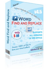   Word Find and Replace
