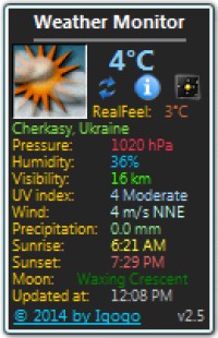   Weather Monitor