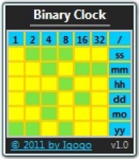  Binary Clock