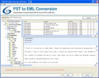   PST to EML Conversion