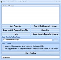  Join Multiple Folders Into One Software