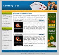   Free Gambling Template #4