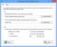   PCBooster Free File Splitter Joiner