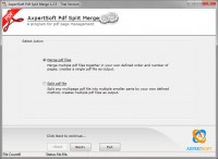   AxpertSoft Pdf files Split Merge