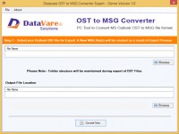  DataVare OST to MSG Converter Expert