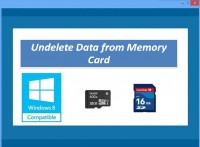   Undelete Data from Memory Card